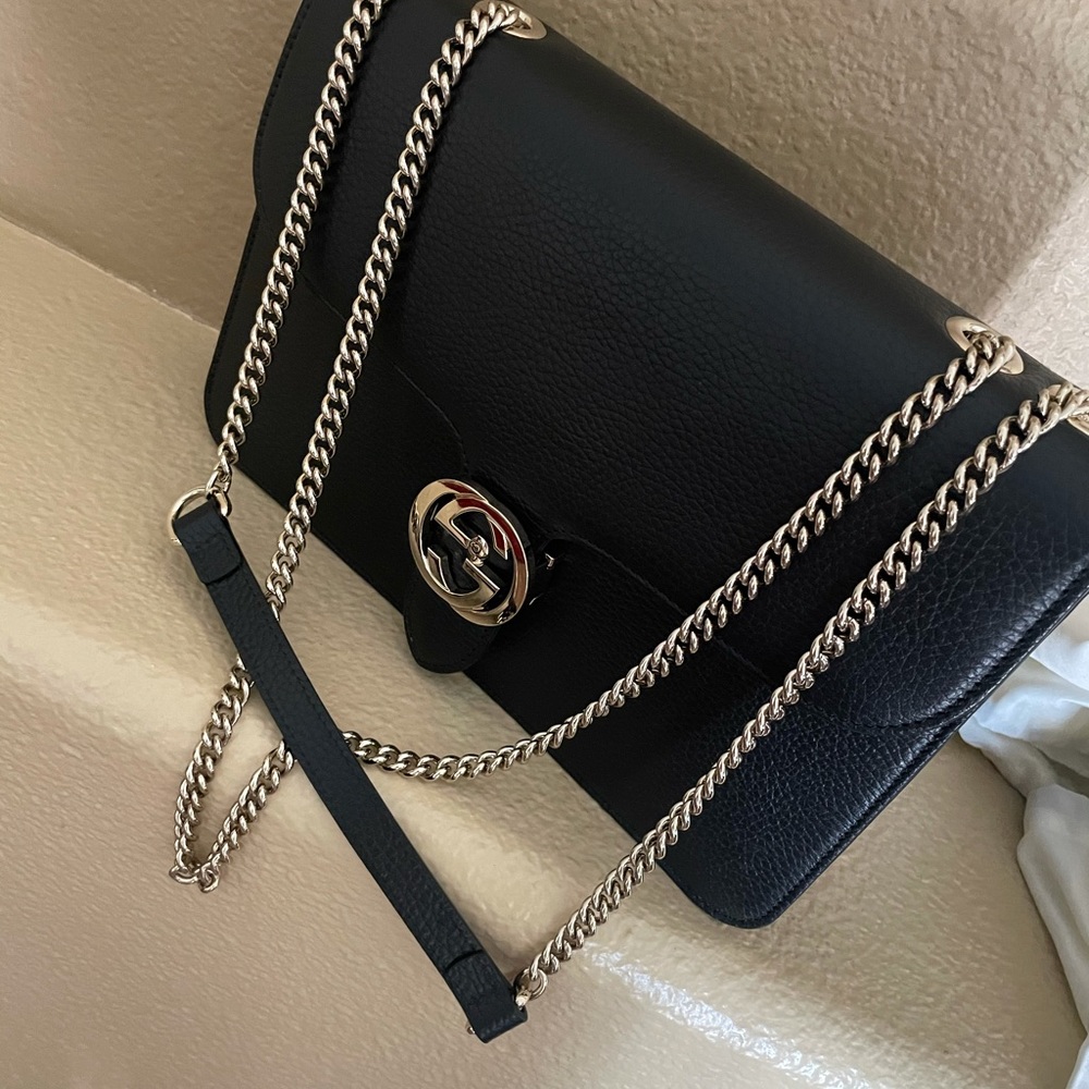 Medium Dollar Interlocking G Shoulder Bag - image 6